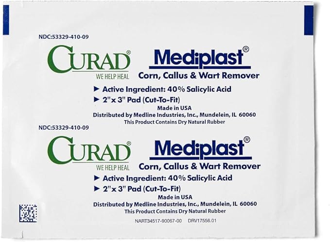 Mediplast 40% Salacylic Acid Patches