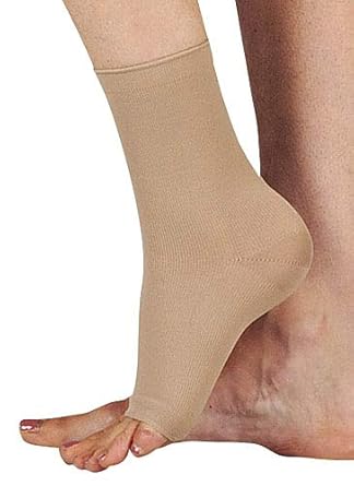 Compression ankle sleeve